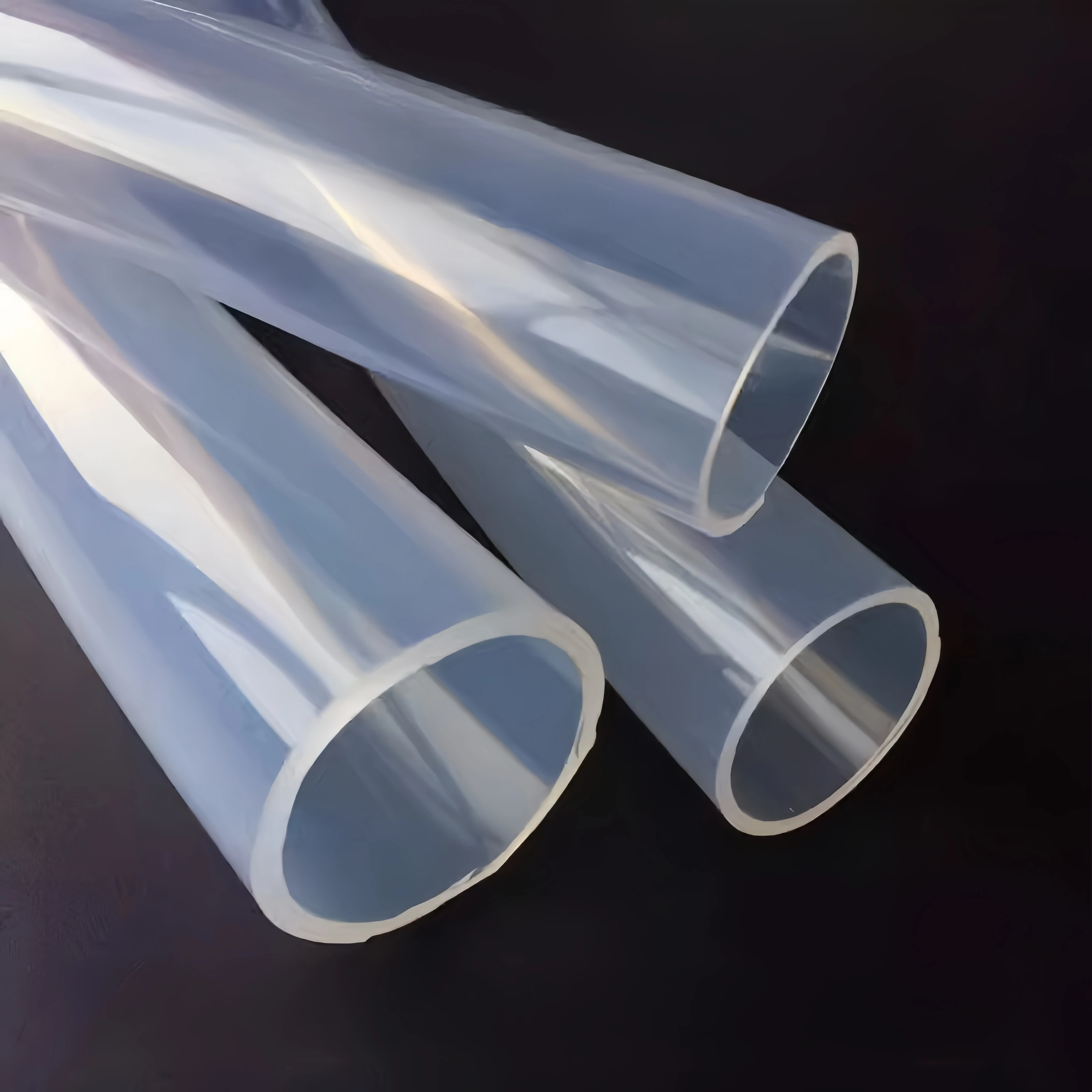 Custom Silicone Tubing, Temperature Resistance Silicone Hose Tube, Food Grade Pipe,1 meter / 3.28ft,Transparent