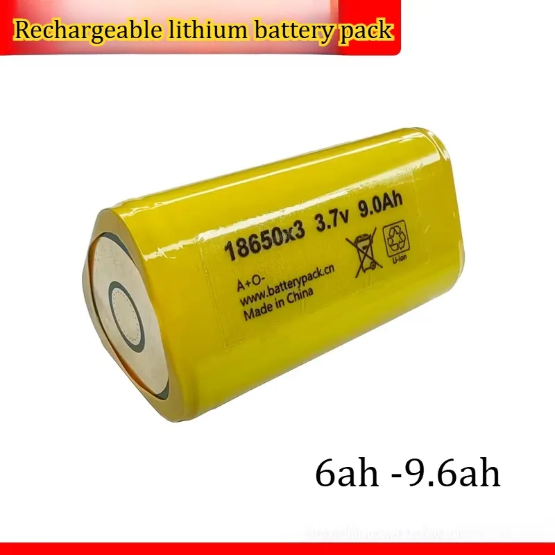 

Аккумуляторный литиевый блок 18650x3 7.2Ач с увеличенной емкостью 9.6Ач, совместимый с A60, A70S, A80S, T7S, COHN