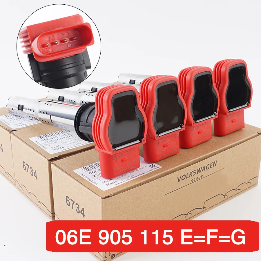 

OE 06E905115E A4 A6 S4 Q5 Q7 A7 A8 катушка зажигания 06D905115K 06E905115G