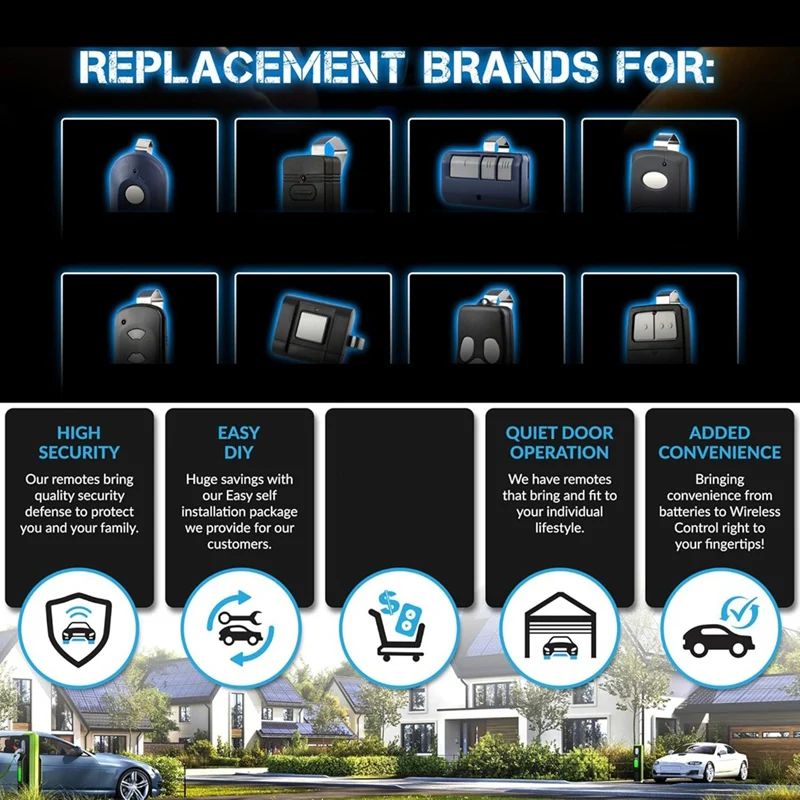 New-2X 820CB Kit de soporte de ojo de seguridad, abridores de puertas de garaje en adelante de 1997, reemplazo 41A5034
