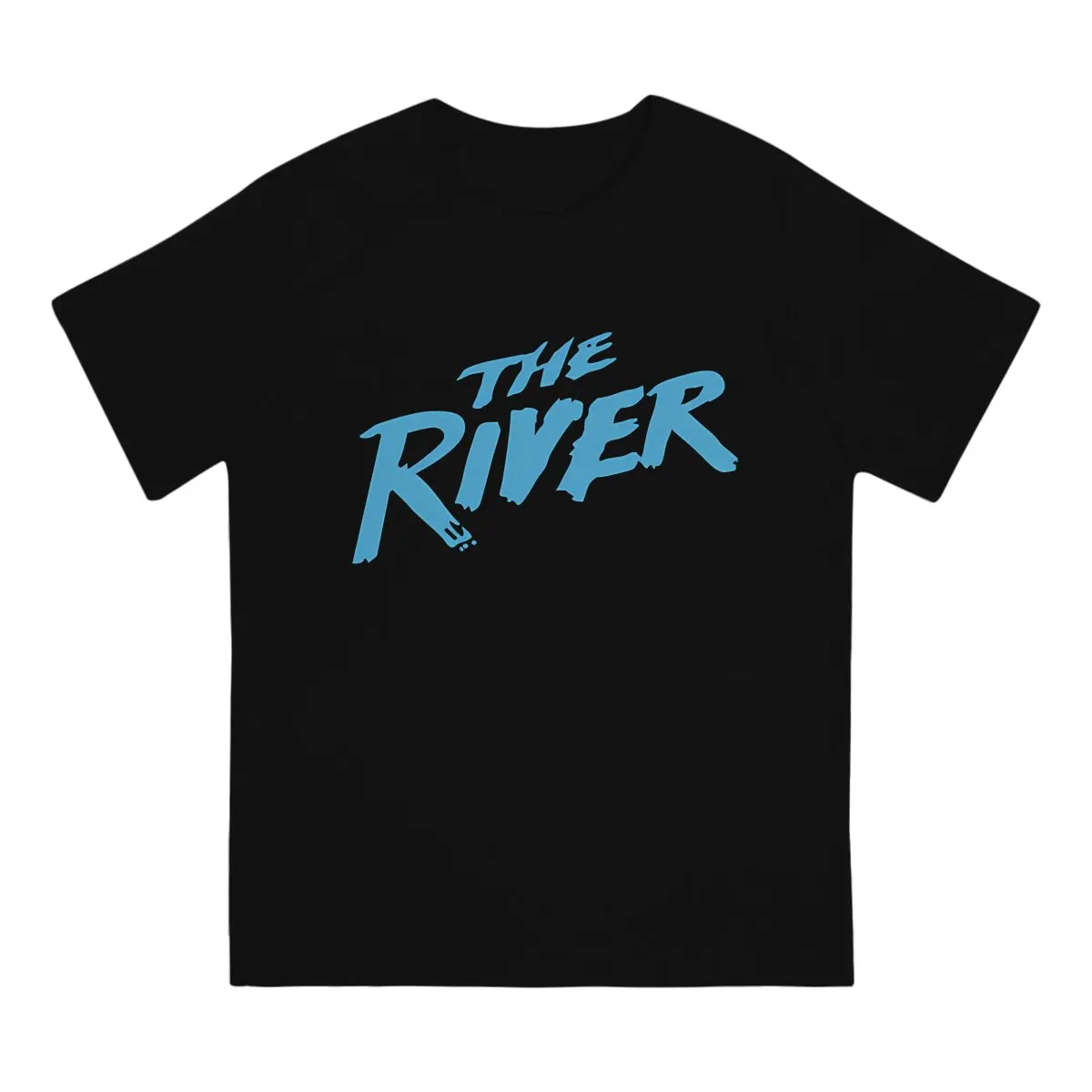 THE RIVER Men T Shirt Bruce Springsteen Novelty Tees Short Sleeve Crewneck T-Shirt Summer Clothing