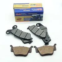 Pastillas de freno delanteras y traseras para motocicleta HONDA TRX450ER 2006-2014 TRX450R 2004-2009 TRX 450ER 450R