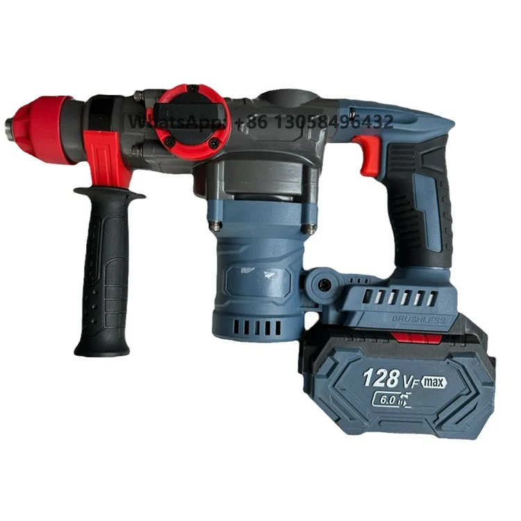 YYHC-Cordless 21v Multifunctional Electric Hammer Drill Brushless Motor Is Used For Power Tools With Wall Holes