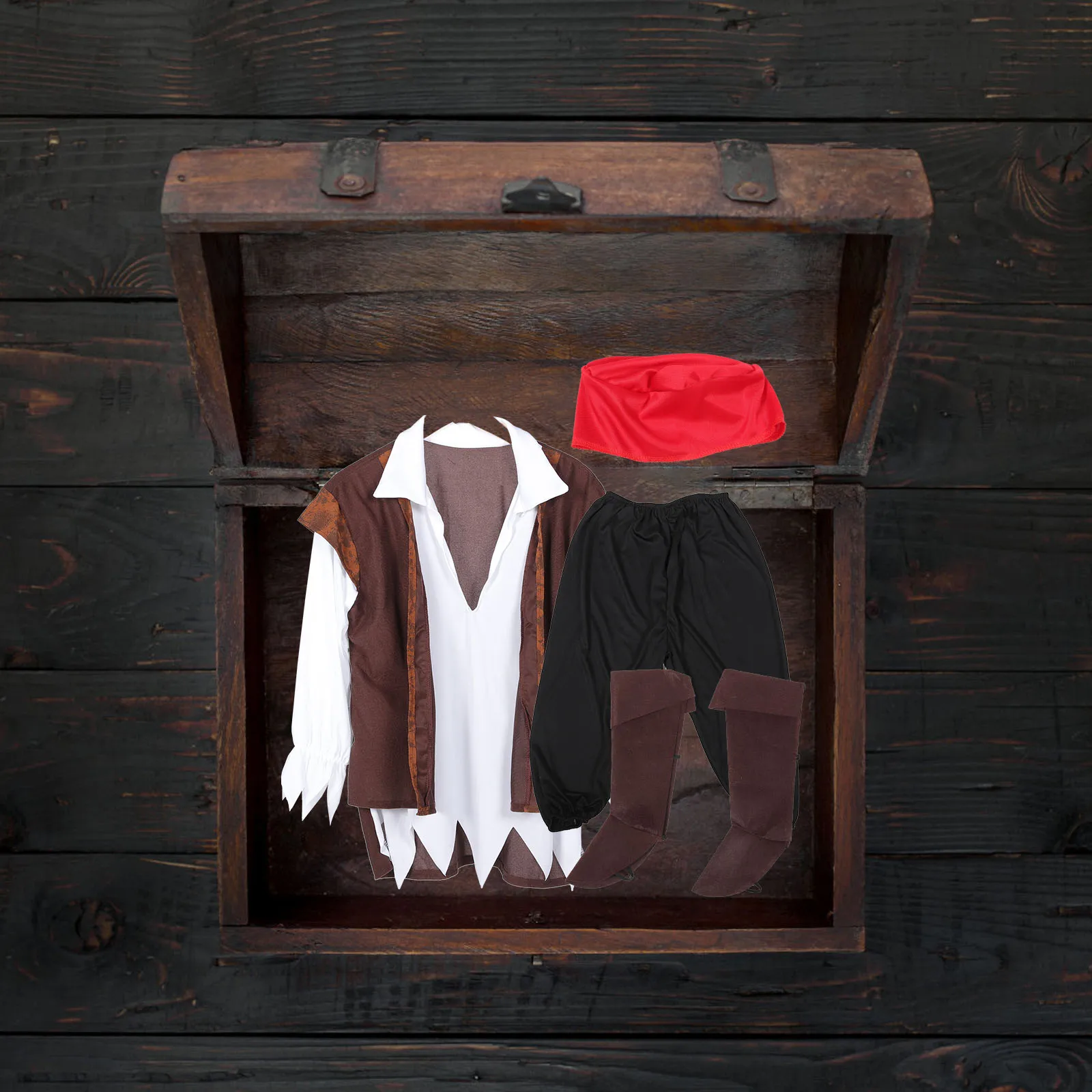 

Pirate Costume Costumes Clothes for Men Halloween Party Mens Adult Cosplay Dress up