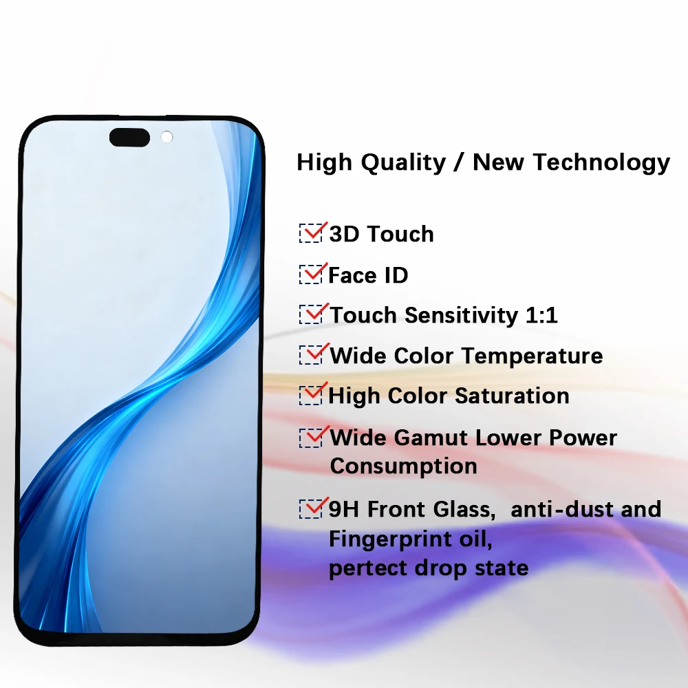 OLED Display for iPhone 15 LCD Screen 6.1