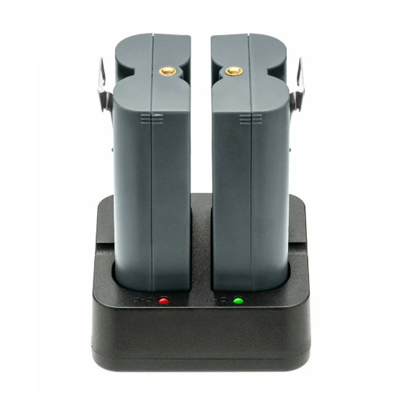 USB Charger + 2PCS 6040mah V4 Battery for Ring Quick-Release Video Doorbell 2/3/4 Spotlight Cam & Stick UP Cam Batteries Pack