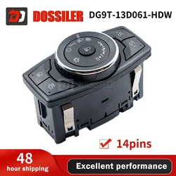 DG9T-13D061-HDW Dossiler For FORD MONDEO MK5 Headlight Switch Unit Lamp Control DG9T13D061HDW For Ford Ranger /Everest 2015-2021