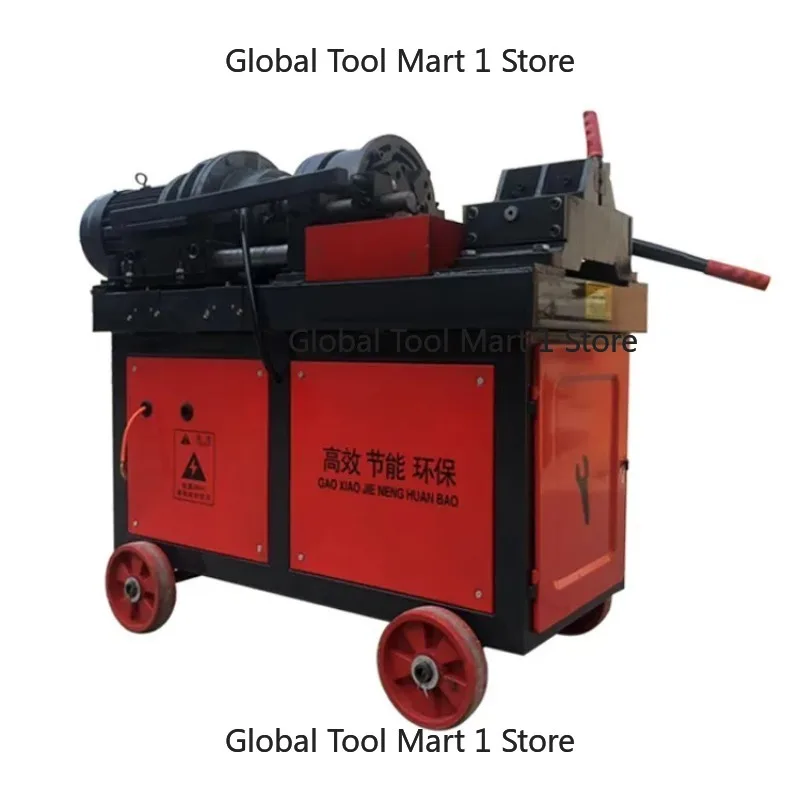 

45 steel bar wire rolling machine 7.5KW automatic straight thread wire machine, steel bar rib stripping