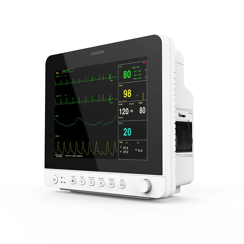 

Monitor Pet Multi-parameter Monitor Veterinary ECG Blood Oxygen Blood Pressure Body Temperature Monitor