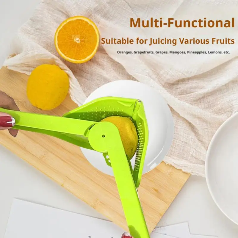 Manual Juice Extraction Lemon Lime Squeezer Lemon Orange Citrus Squeezer with Leverage Squeezer for Bar Kitchen