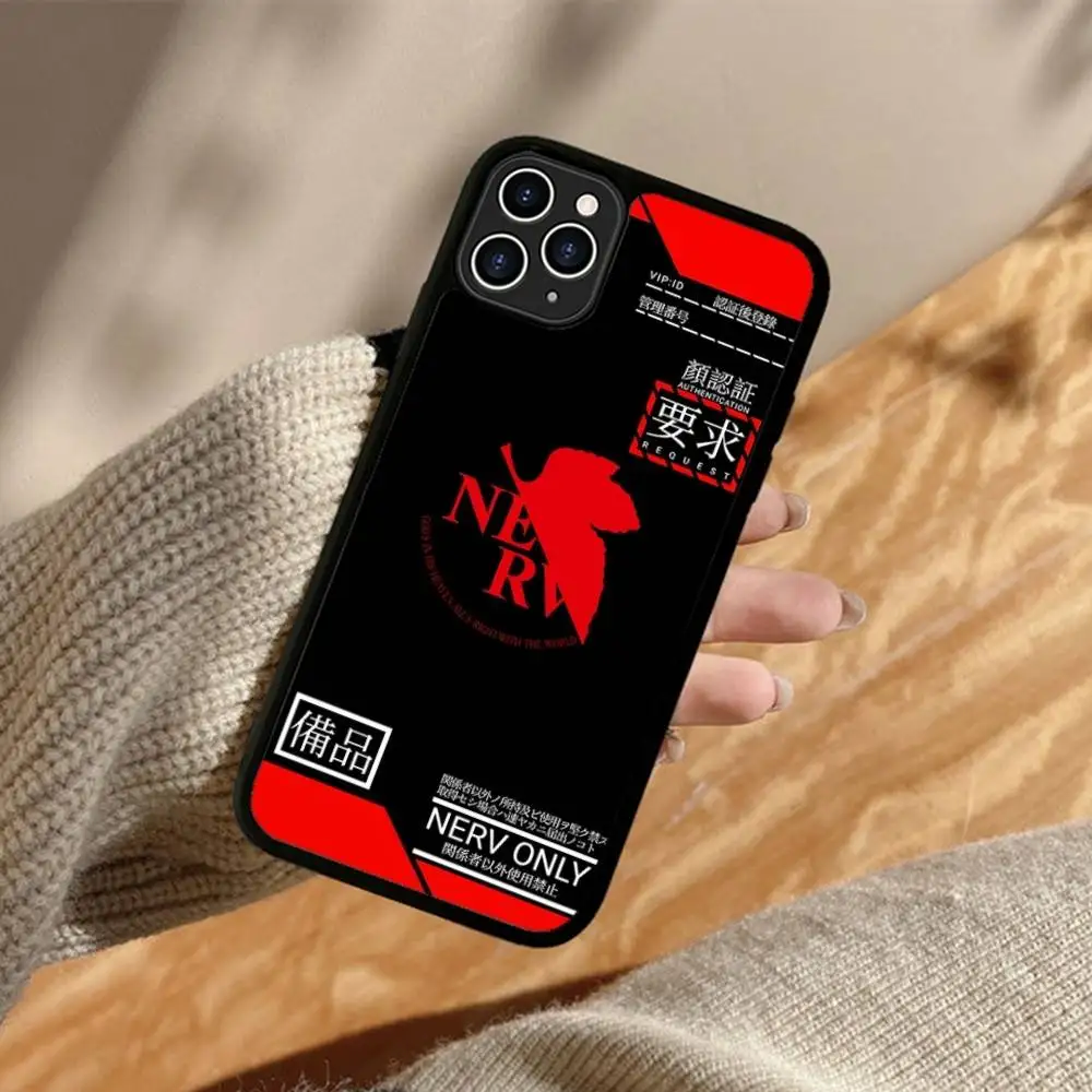 N-Neon G-Genesis Evangelion PC+TPU Shockproof Protective Phone Case For iPhone17 14 15 16 Pro max 13 12 11 17 Air view 4