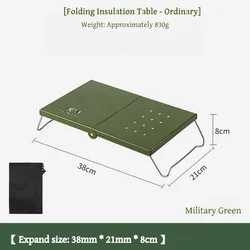 Estufa de casete con placa de acero para camping y picnic portátil