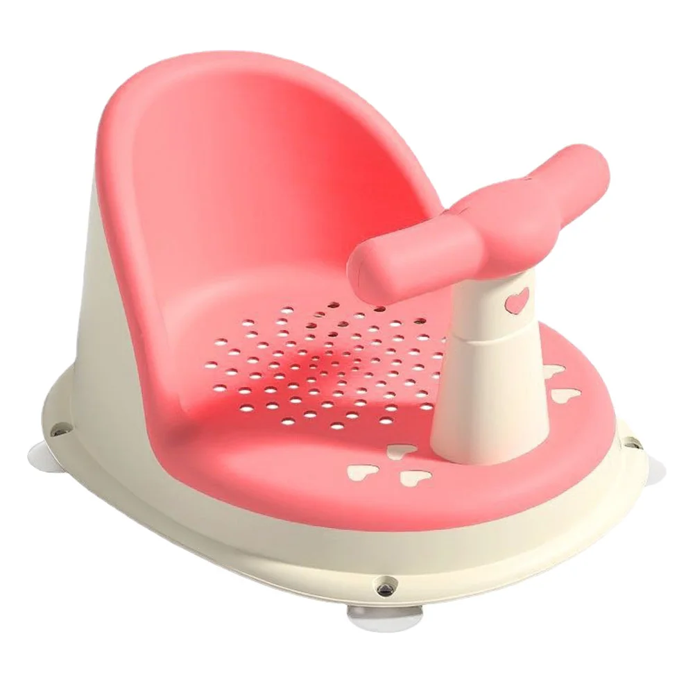 

Baby Bath Seat Toddler Bath Chair Stable Baby Shower Seat with Backrest and Suction Cup for Tub Toddler Tub Chair