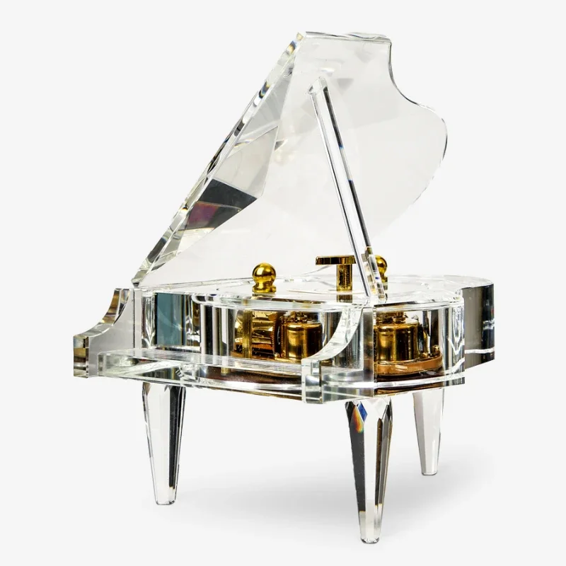 Crystal piano octave box holiday gift 30/50/78 scales