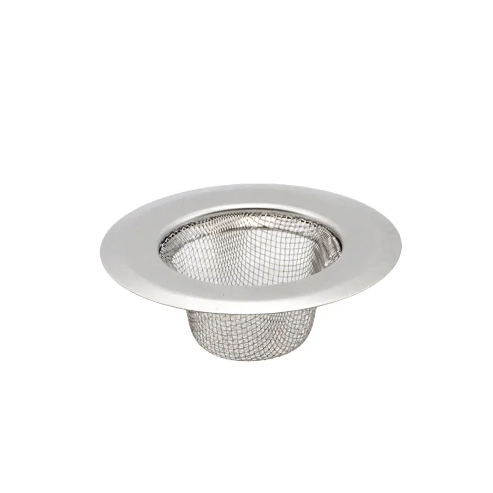 Hair Catcher Stopper Stainless Steel Bathtub Shower Drain Hole Filter Trap Metal Wire Sink Strainer Kitchen Bathroom Accessories