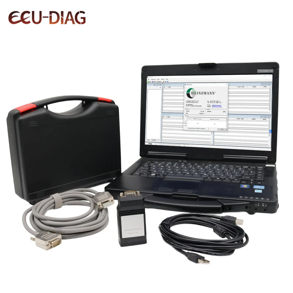 For Heinzmann Diagnostic Tool DCDesk6 software Generator Electronic Detector Heavy Duty Machine Scanner Truck Engine With Laptop
