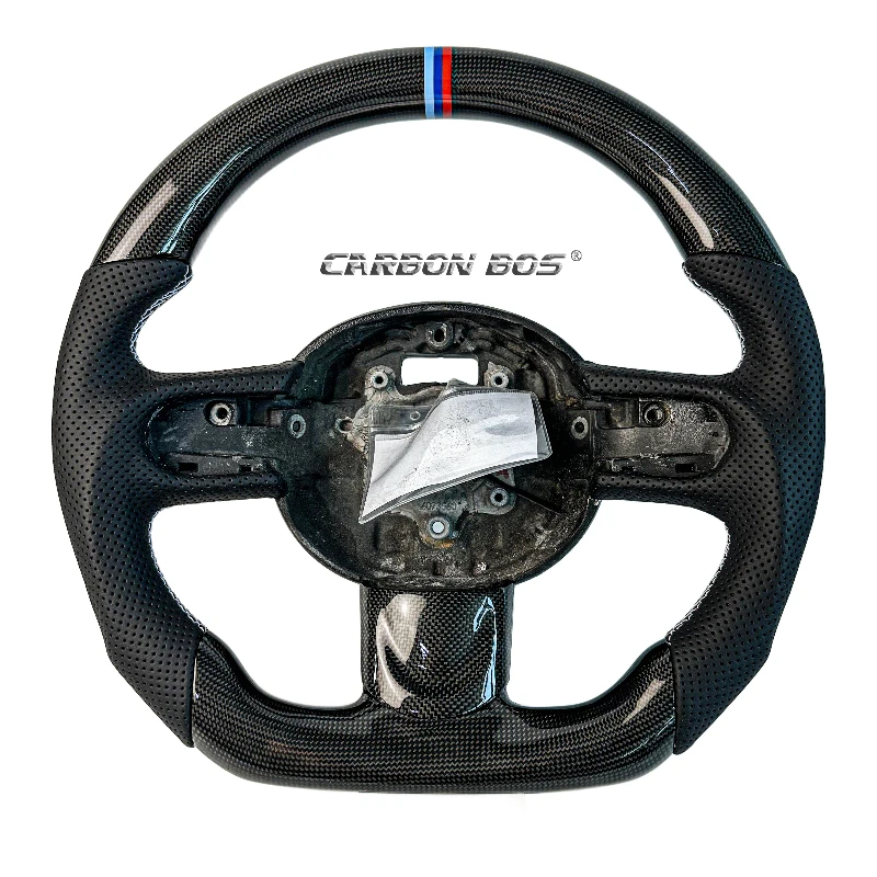Carbon Bos Steering Wheel for BMW MINI R56 R50 R53 F56 R55 R61 Carbon Fiber Car Parts for Mini Coupe Roadster Paceman R59 Lovely
