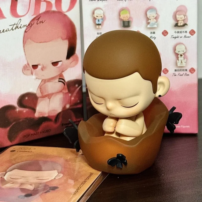 Kubo Bread In Series Anime Action Figure Blind Box Ornament Figures Mystery Box  Home Decor Desktop Dolls Model Surprise Gift