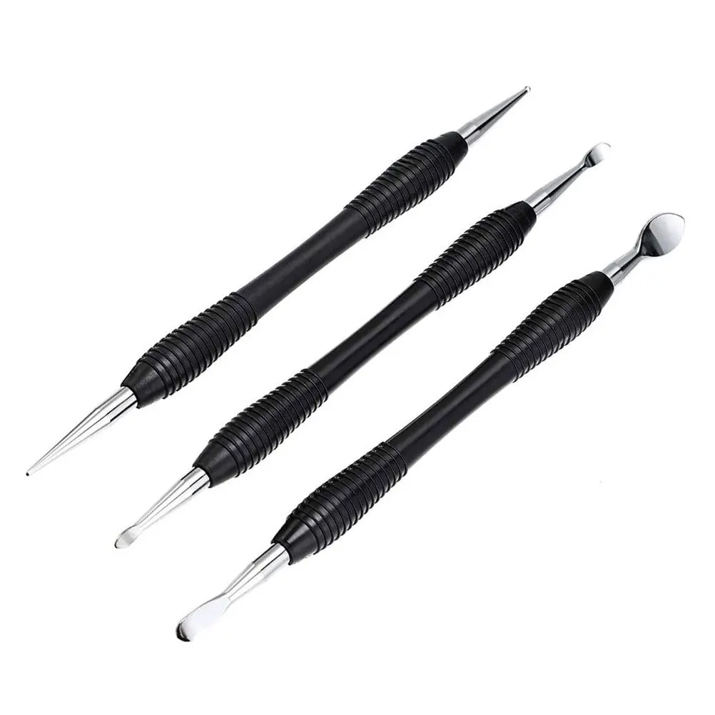 3Pcs Carving Tools Alloy Carbon Steel Durable Slim Figure Adjustable Stitching Punch Set for DIY Belt Handicraft
