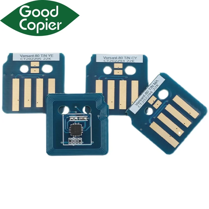 Chip de cartucho de tambor 4 piezas V180 para Xerox Versant 180, 80, 2100, 3100, V2100, V3100, 013R00674, 013R00676