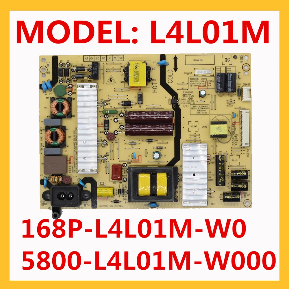 

L4L01M 168P-L4L01M-W0 5800-L4L01M-W000 Board for TV Original Power Supply Board L4L01M Professional Accessories