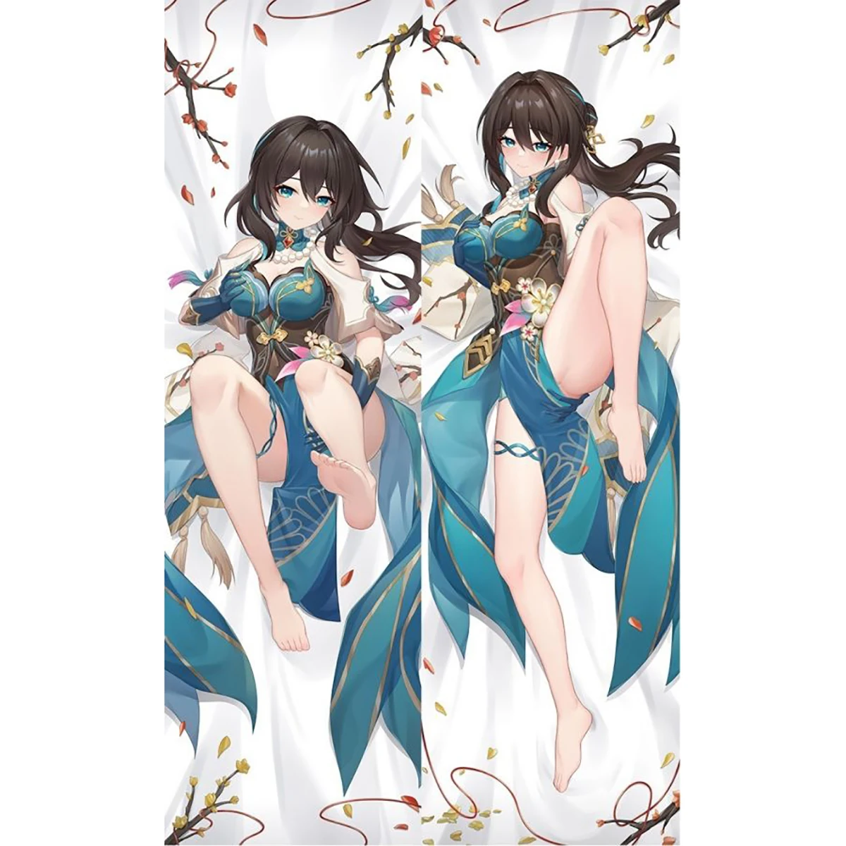 

Honkai: Star Rail Dakimakura Anime Body Pillow Cover Two Side Printed Ruan Mei Bedding Cushion Case Pillowcase Otaku Gifts