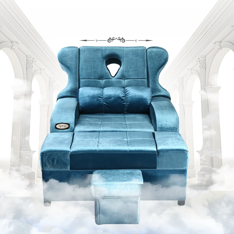 

Luxury Pedicure Chair Spa Professional Cosmetic Stool Station Manicure Rests Desk Nail Class Bowl Salon Commercial Furniture