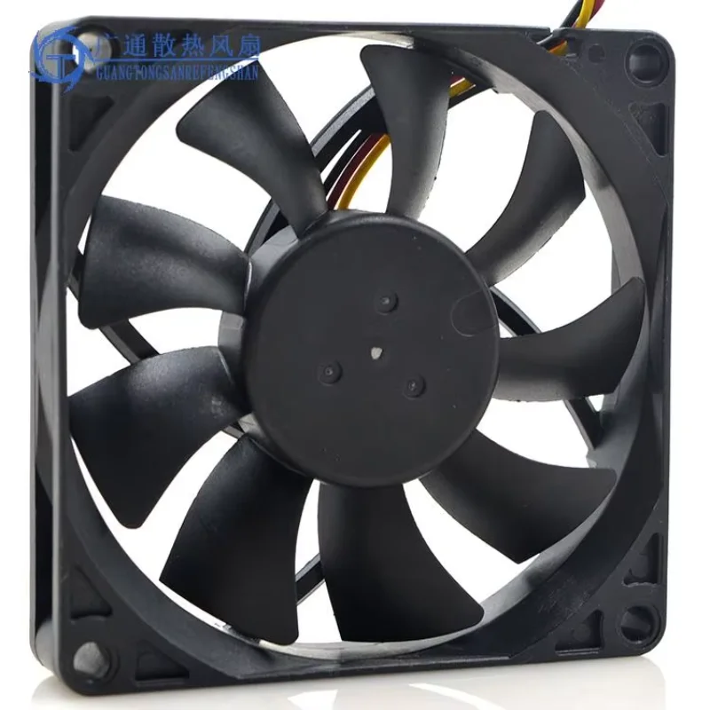 Foxconn PV8015MSPF0A DC 12V 0.40A 80x80x15mm 3-Wire Server Cooling Fan