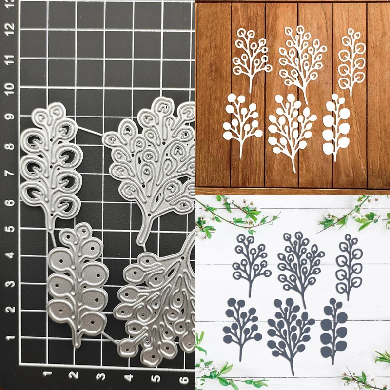 

leaf Metal Cutting Dies Stencil Scrapbooking Album Stamp Paper Card Embossing Decor Craft Knife Mould