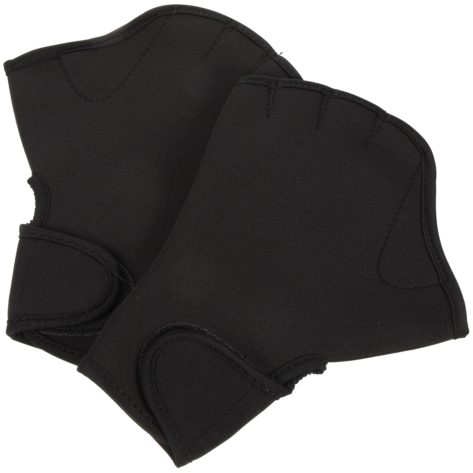 

Swimming Webbed Feet Diving Gloves Mittens Comfortable Black Nylon Man Waterproof