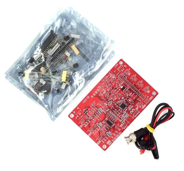 DIY Kit DSO138 Digital Oscilloscope + Probe Unsoldered STM32 200khz For arduino Board Module