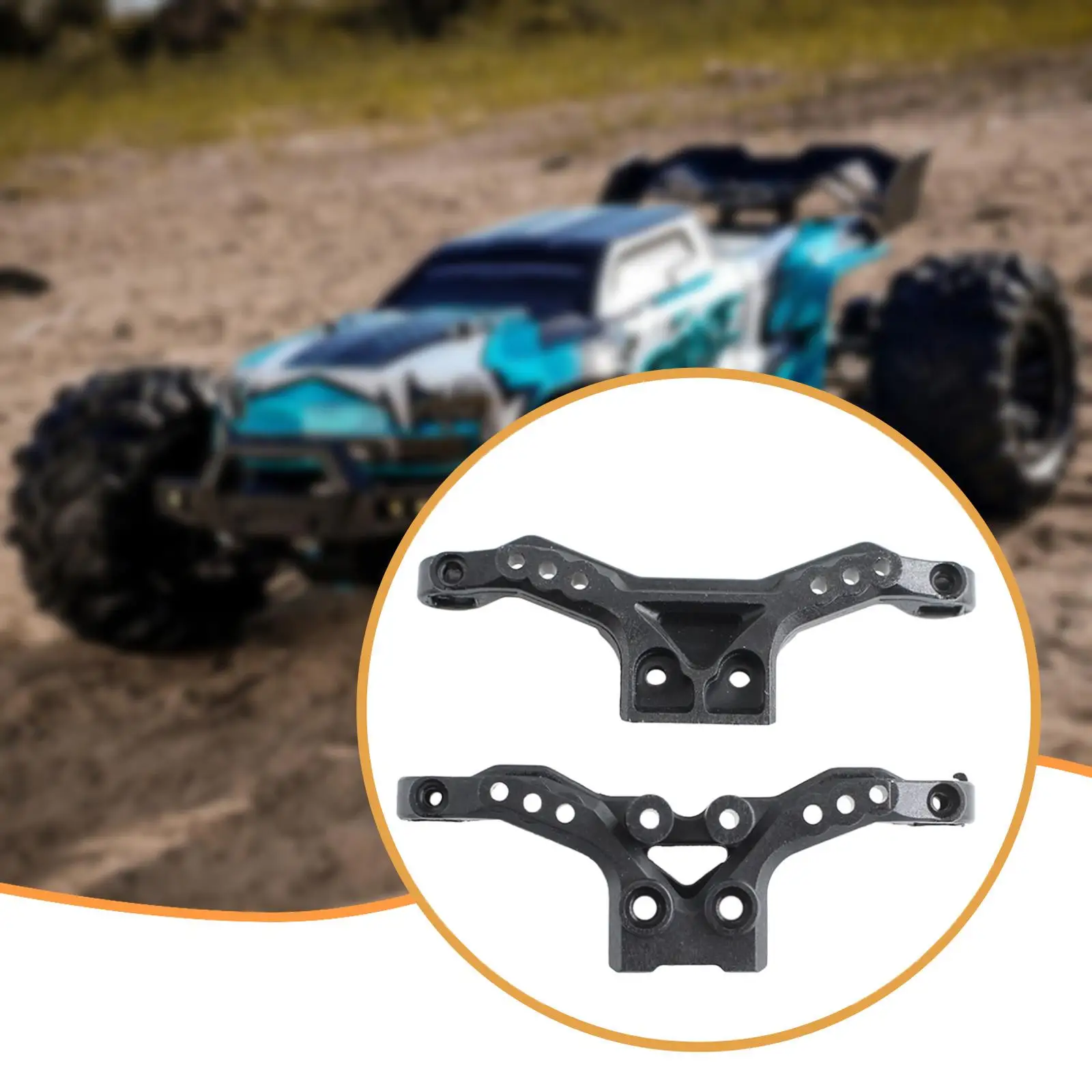 1:18 RC Shock Mount Onderdelen Modificatie Professionele Voor Achter Shock Tower Onderdelen Shock Plaat voor 18101 18103Pro Auto Vrachtwagens