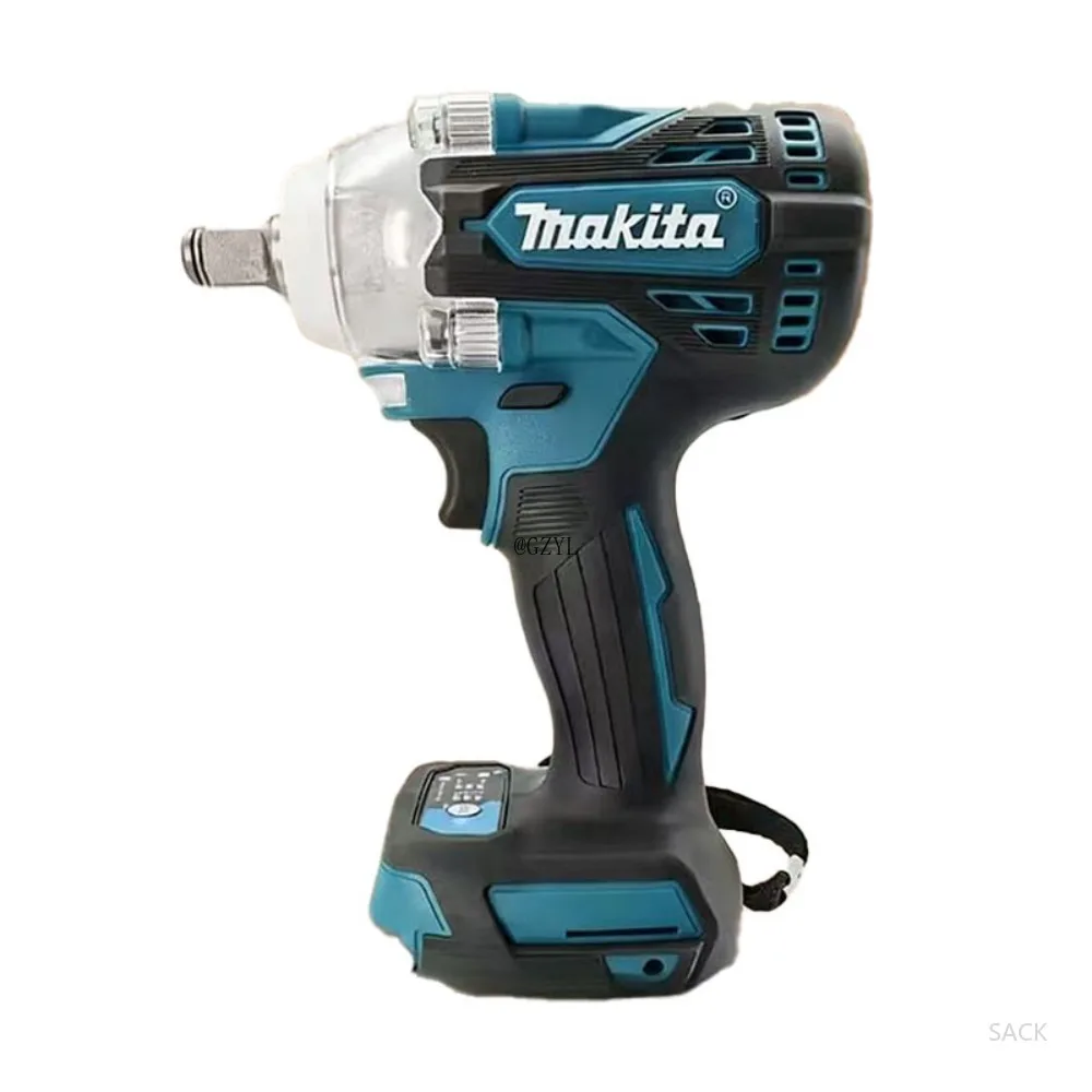 Makita DTW300 330N.M Brushless Cordless Impact Wrench, Rechargeable Power Tool Compatible with Makita 18V Batteries