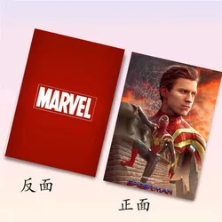 Marvel Spider Man Anime Character Print A5 Notebook Fashionable Personality Student Soft-sided Copy Notebook Children's Gift