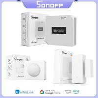 SONOFF RF Bridge R2 433MHz DW2 Door Window PIR3 Motion Sensor Smart Scene Home Security Support eWeLink Google Home Alexa