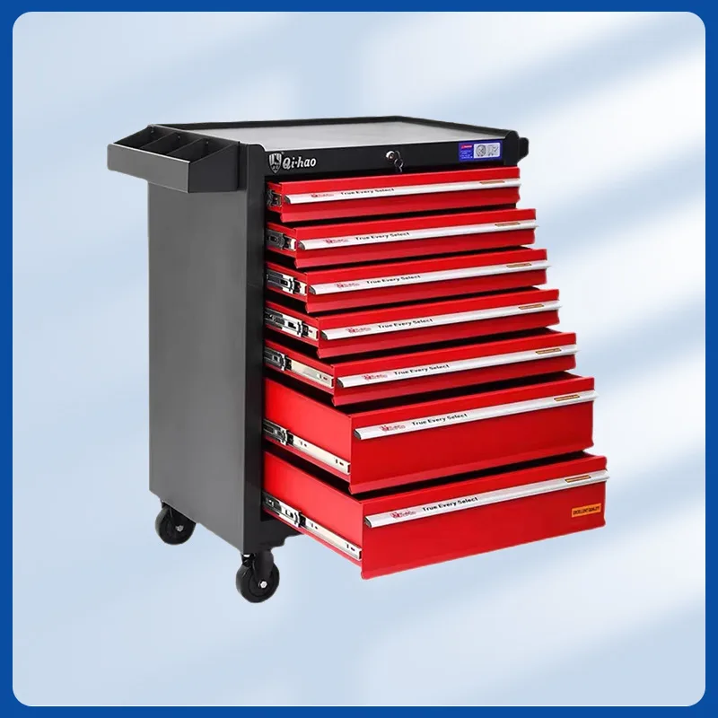 Various drawer type auto repair tool cart trolley multi-functional workshop tool cabinet