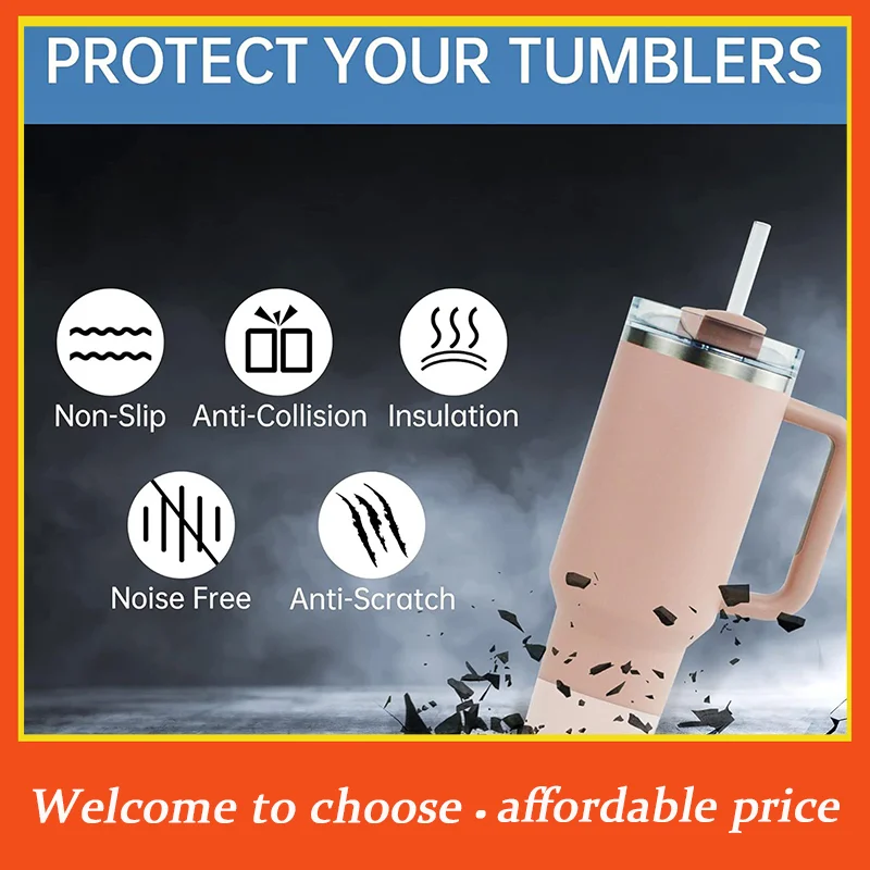 *Silicone Boot For Owala Water Bottle Anti-Slip Bottom Cover Bottom Protector Protective Bottom Base Coaster Flask 7.5cm/2.95in'