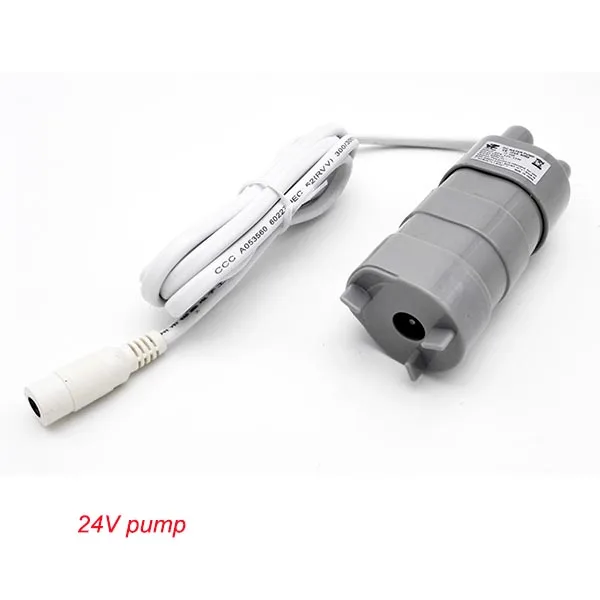 Hoge Kwaliteit Hot Verkoopbare 12V DC 1.2A 5M 600L/H 6-12V Voor solar Aquarium Drie draads Micro Dompelpompen Motor Waterpomp