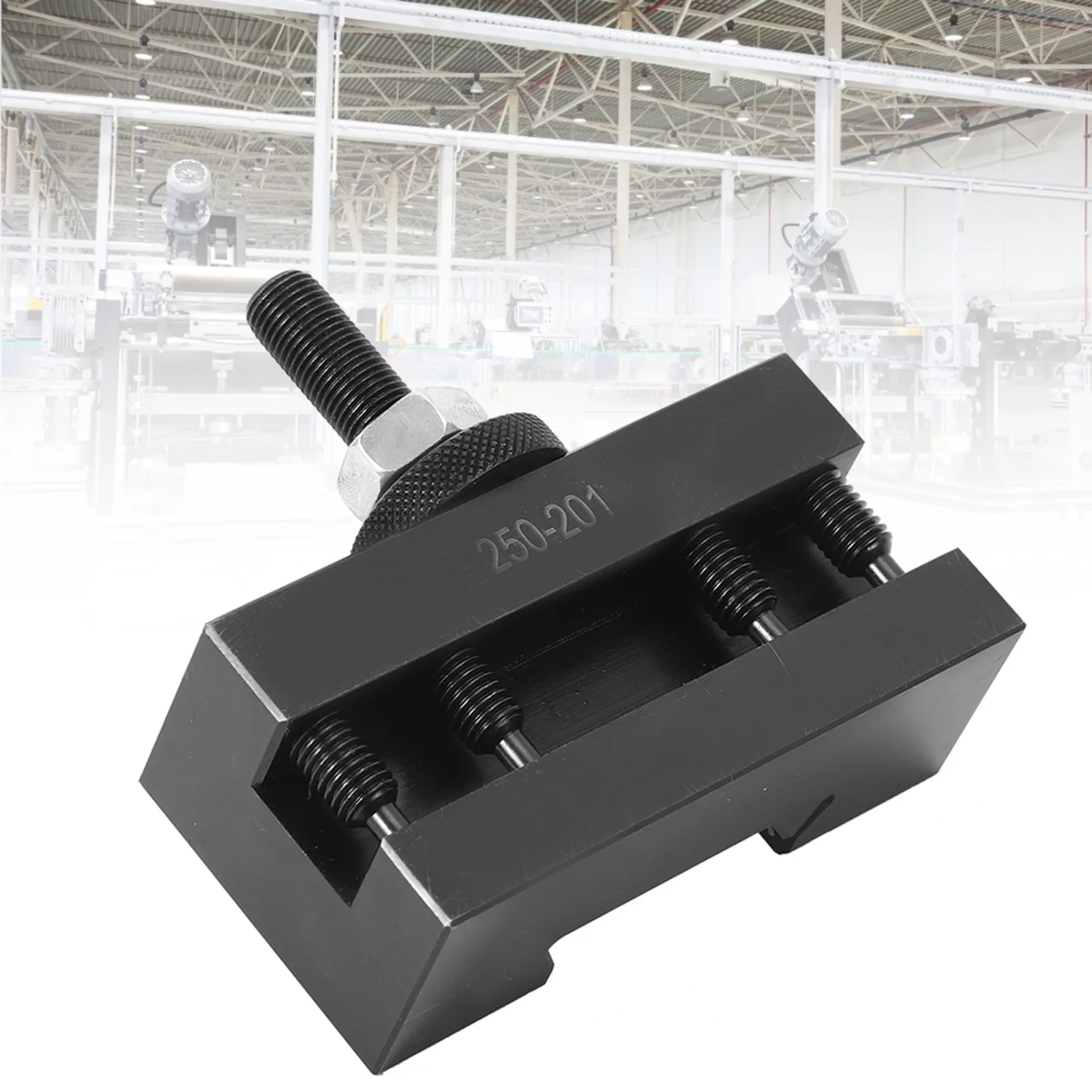 Tool Post Holder Lathe Tool Post Holder CNC Fast Change Turning Facing Replace Assembly Tool Lathe 250‑201 Tool Post Holder - view 2