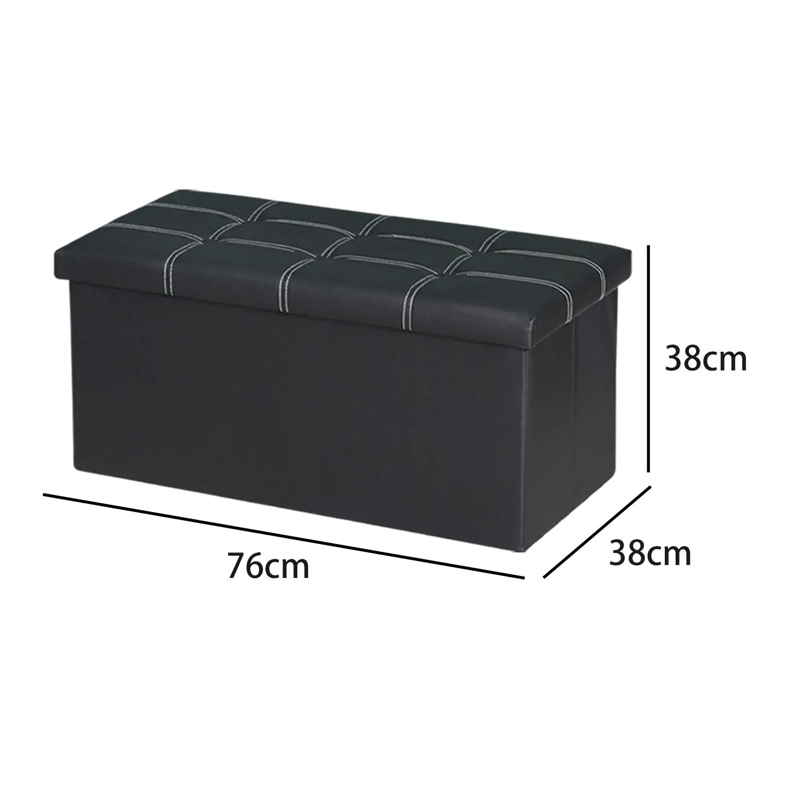 

Folding Storage Boxes Seat, Foot Rest Stool Storage Bins for Living Room Hallway Home Closet