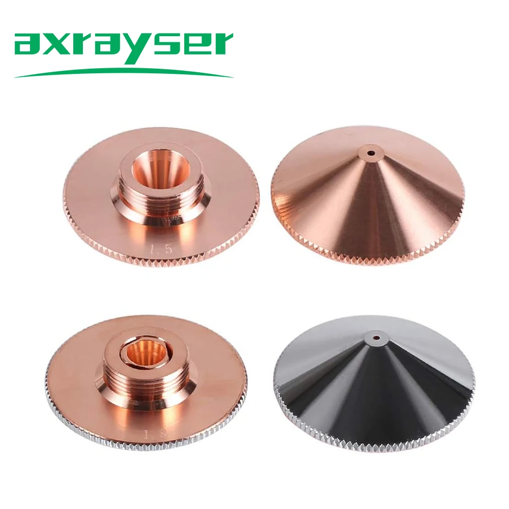 

Laser Nozzle for Fiber Cutting Machine Single Double Layer D28 32mm Raytools Precitec Parts