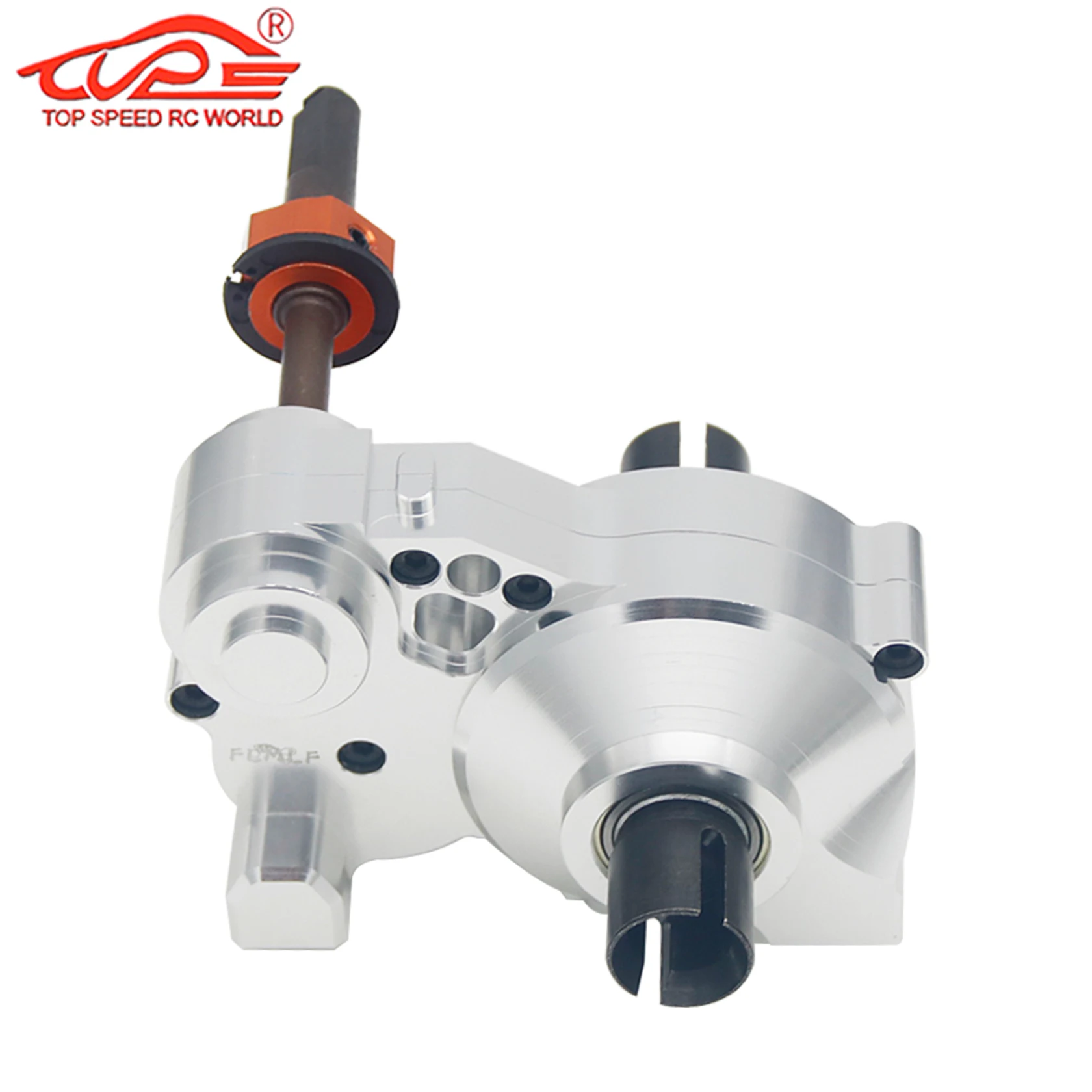 CNC Metal Gear Box or Differential Gearbox Assembly Kit for 1/5 Rc Car HPI ROFUN BAHA ROVAN KM BAJA 5B 5T 5SC Buggy Truck Parts