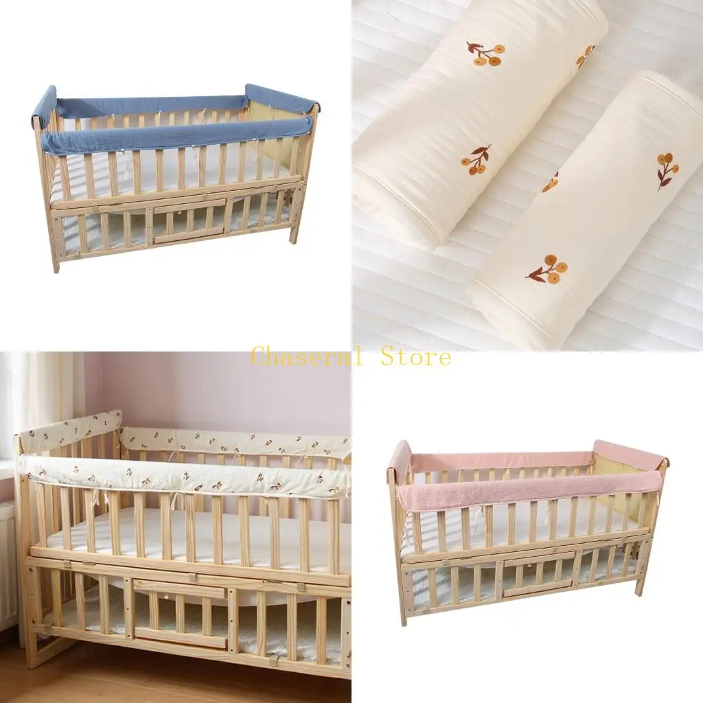 e7ce-4-pcs-resistente-a-mastigacao-do-berco-do-bebe-acolchoamento-algodao-para-protecao-segura-da-borda-do-berco-lacos