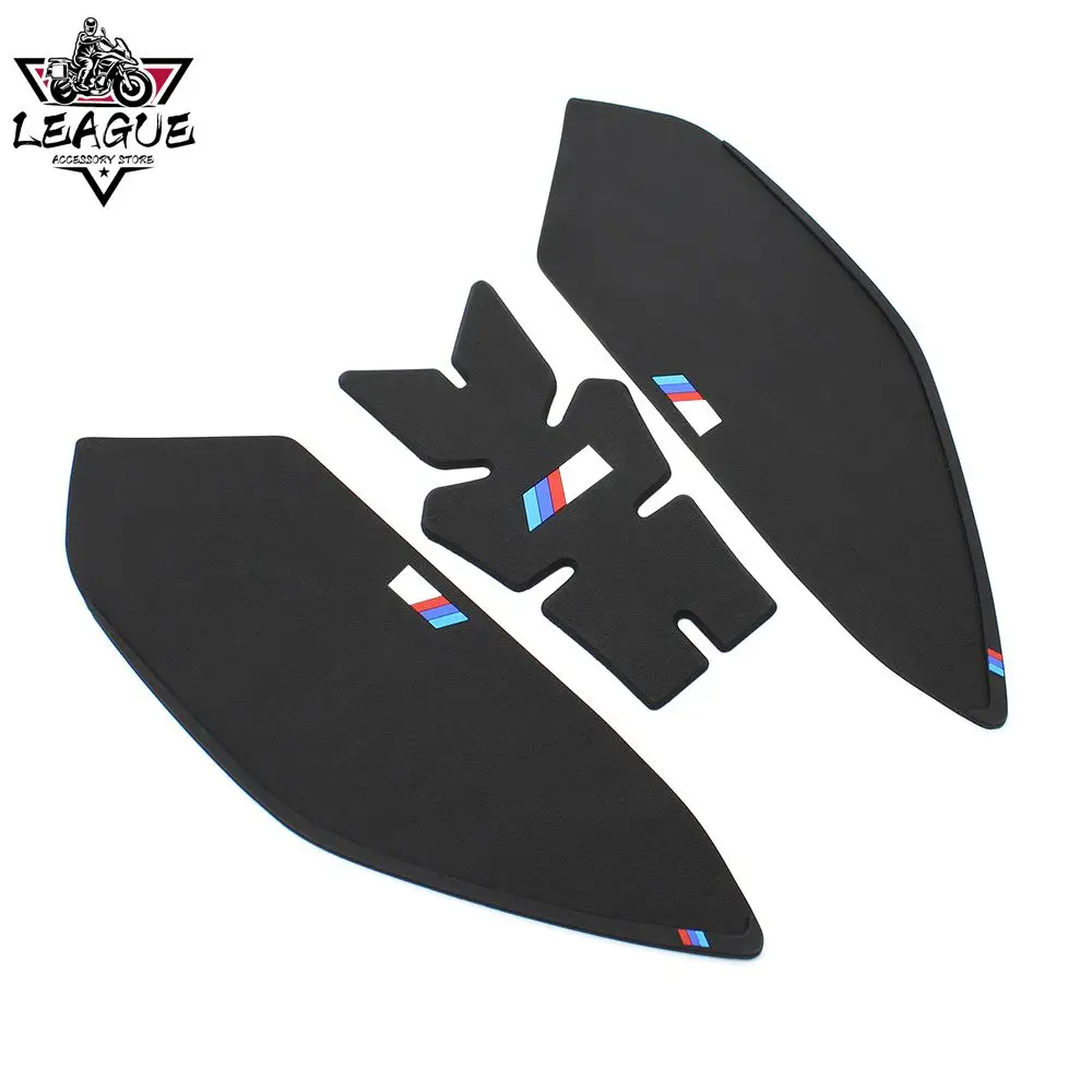 S1000R 2021-2023 S1000RR HP4 2019-2023 For BMW Motorcycle New Rubber 3D Fuel Tank Sticker Pad Anti Slip Traction Decal