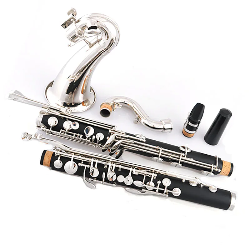 

Chinese Production Y Hard Rubber Low E Nickel Plated Bass Clarinet