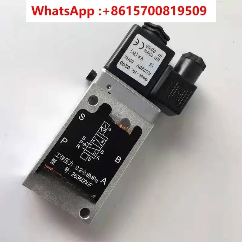 

Pneumatic cylinder plate solenoid valve F5210 F5250 solenoid directional valve air valve AC220V DC24
