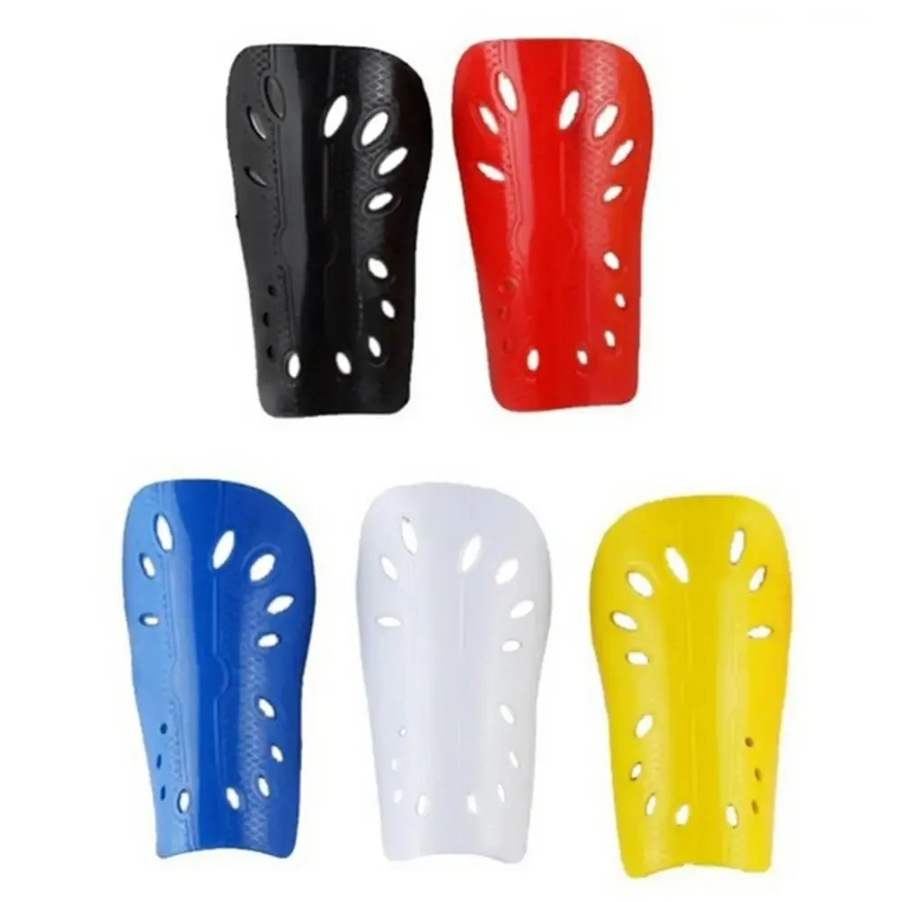 1Pair Lightweight Soccer Shin Guards Soccer Guards Protective Soccer Shin Pads Shin Guard Plastic Strapless Breathable Pads