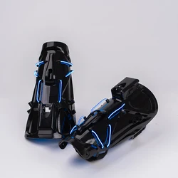 Punk Mechanical Wrist armor Gloves PUNK Biological Series Mask Bluetooth earphone functional Headphone Cosplay Headset Prop