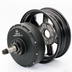 12inch 72v 1000-3000w High Torque Low Speed Single Shaft Motor For Electric Vehicle