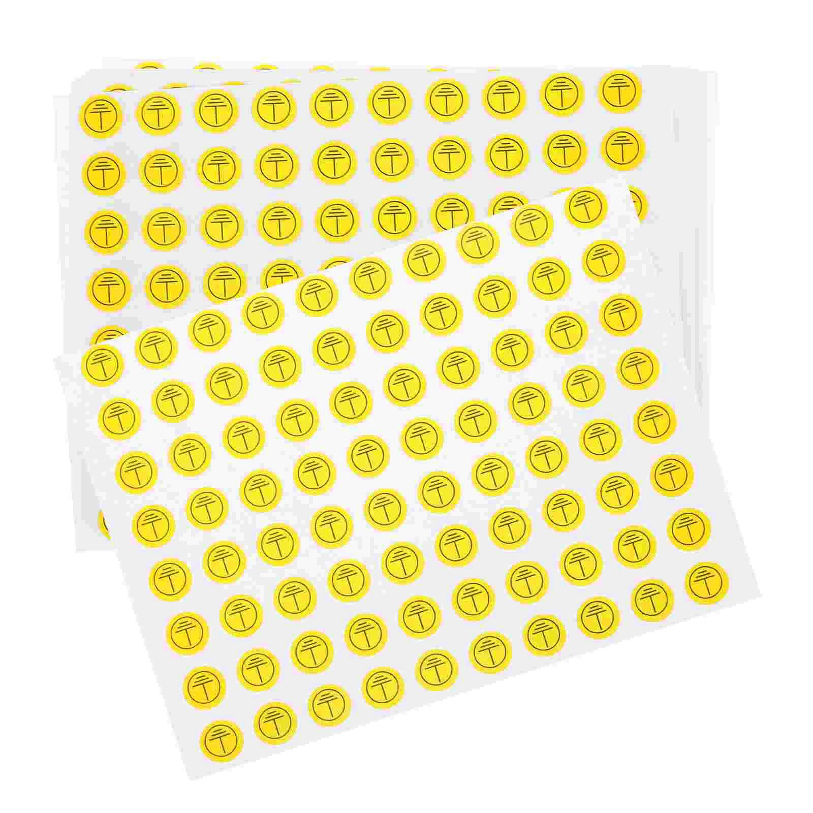 800 Pcs Mechanic Stickers Decals Grounding Sign Signs Fire Extinguisher Work Earth Symbol